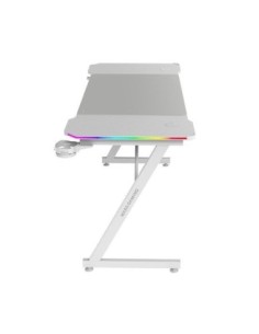 Mars gaming mesa gaming mgdx140rgbw blanca