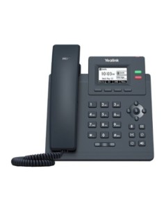 Yealink telefono ip sip-t31 2 cuentas sip, sin poe, con psu