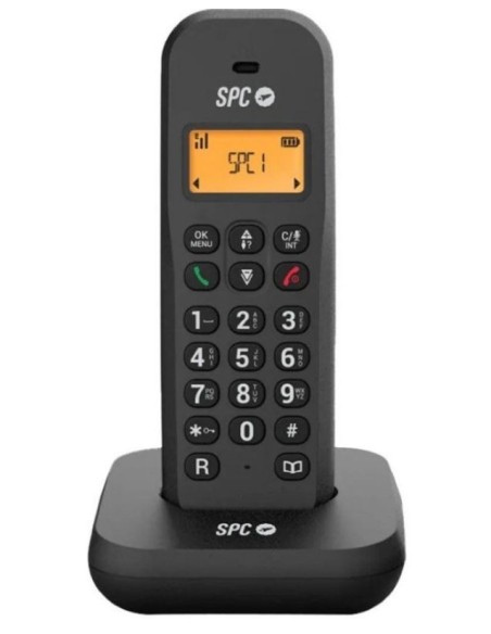 Spc telefono inalambrico keops 7334n - negro