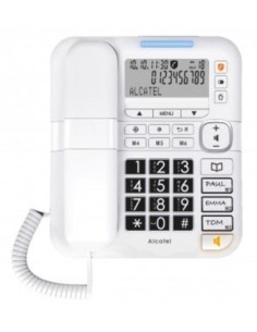 Alcatel telefono fijo compacto tmax70 blanco