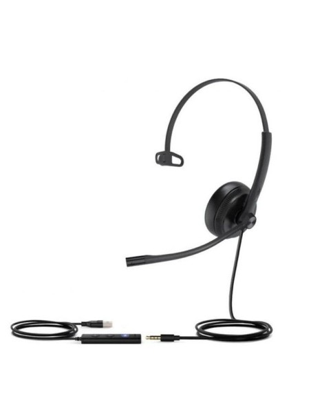 Yealink auricular monoaural uh34 mono temas monoauricular usb-a- jack