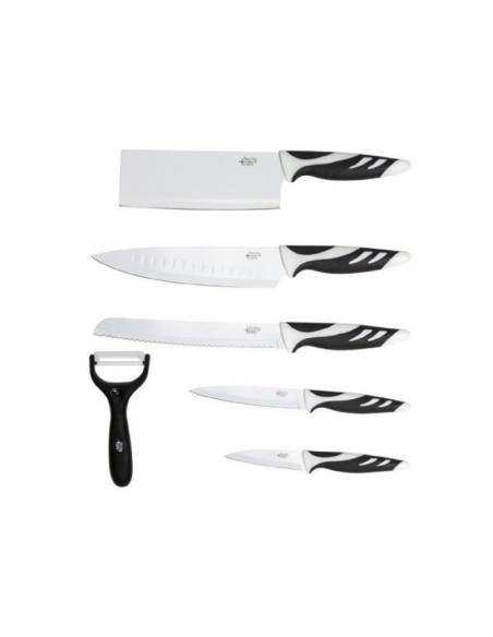 Cecotec cuchillos swiss chef blancos