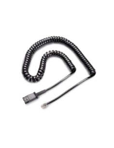 Poly cable en espiral para auriculares 26716-01