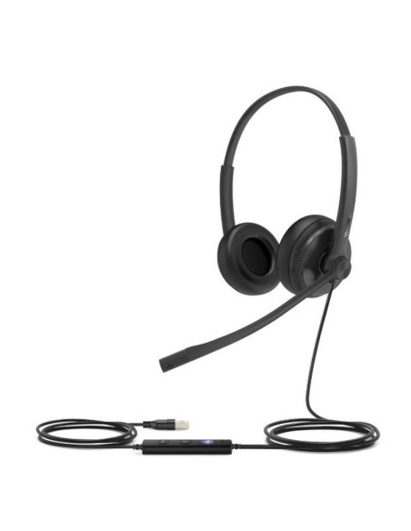 Yealink auricular biaural usb a - uc uh34 dual