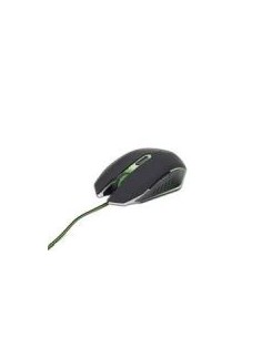 Gembird raton gaming con led verde