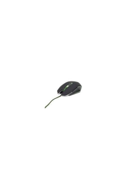 Gembird raton gaming con led verde