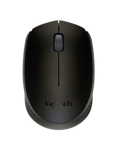 Logitech raton nano inalambrico negro b170