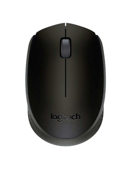 Logitech raton nano inalambrico negro b170