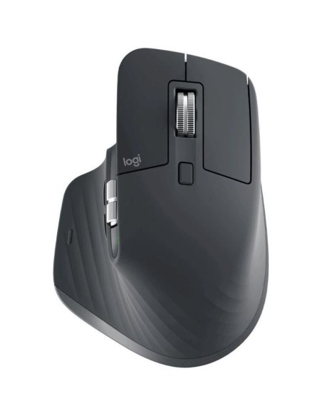 Logitech raton inalambrico por bluetooth mx master 3s- grafito bateria recargable- hasta 8000 dpi