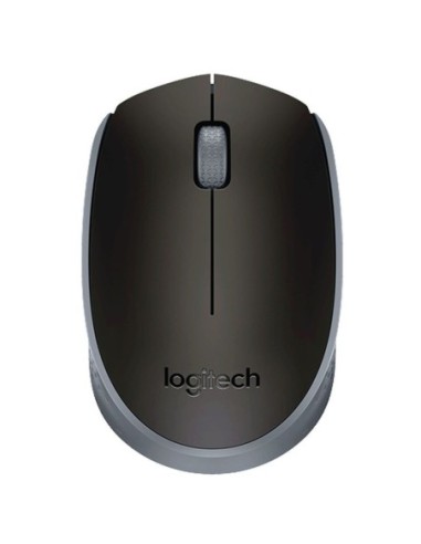 Logitech raton inalambrico m171 negro/negro