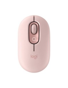Logitech raton inalambrico pop mouse rosa