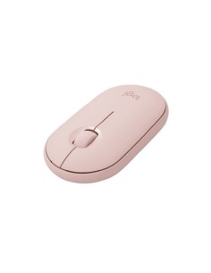 Logitech raton inalambrico pebble m350 rosa