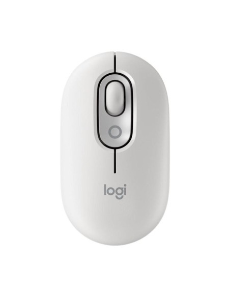 Logitech raton inalambrico pop mouse blanco