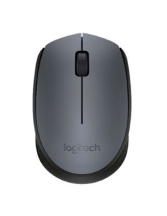 Logitech raton nano inalambrico negro-gris m170
