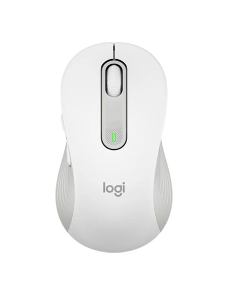 Logitech raton inalambrico m650 l blanco crudo