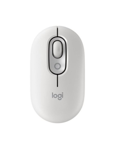 Logitech raton inalambrico pop mouse blanco