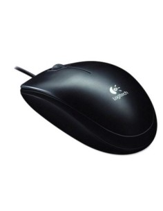 Logitech raton usb negro b100