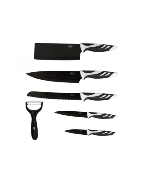 Cecotec cuchillos swiss chef negros