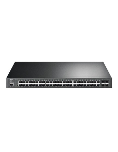 Tp-link switch jetstream gestionable gigabit l2+ de 48 puertos poe 384w con 4 ranuras sfp