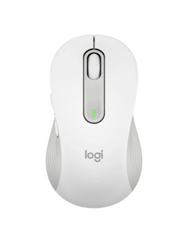 Logitech raton inalambrico m650 l blanco crudo