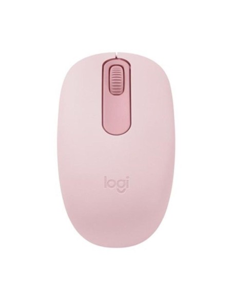 Logitech raton inalambrico m196 rosa