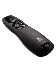Logitech wireless presenter r400 puntero laser y controlador
