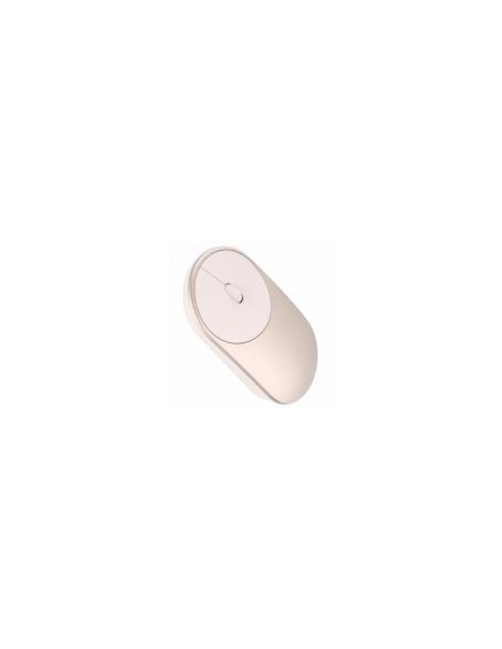 Xiaomi mi portable mouse raton inalambrico gold