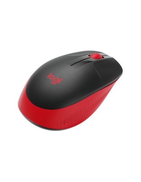 Logitech raton m190 wireless rojo