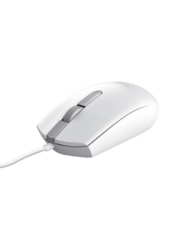 Trust raton tm-101w eco usb blanco