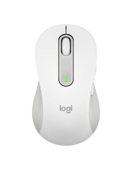 Logitech raton inalambrico m650 l para zurdos blanco