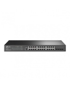 Tp-link switch gestionable jetstream de 24 puertos gigabit l2 con 4 ranuras sfp 2