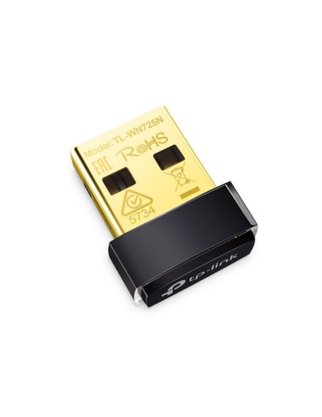 Tp-link mini adaptador usb wireless n 150mbps wn725n