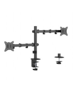 Gembird soporte brazo de monitor doble para montaje en escritorio 17-32 ma-d2-03