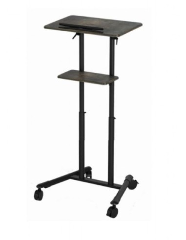 Gembird pupitre de conferencia movil con ruedas