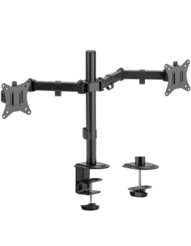 Aisens soporte para 2 monitores o tv dt32tsr-149 hasta 9kg