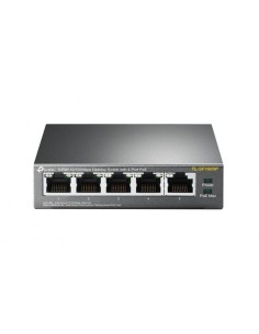 Tp-link switch de 5 puertos 10/100 4p poe (58w)