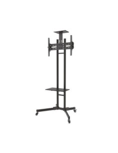 Aisens soporte de suelo tv ft70te-035 con ruedas para pantalla 32 a 70 / max 50kg