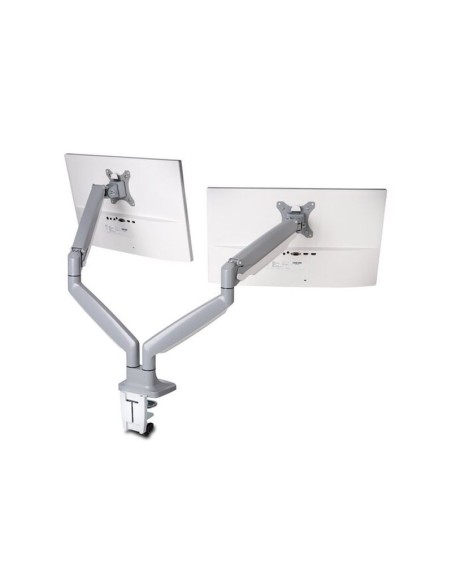 Kensington soporte de 2 monitores para mesa smartfit plata