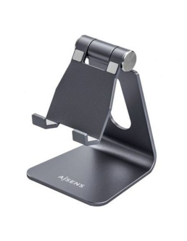 Aisens soporte para smartphone / table ms1pm-083 gris
