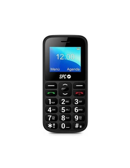 Spc Telefono Movil Fortune 2 4g Negro Teclas Grandes - Dual Sim - Bt - Cámara - Linterna - Agenda 500 Contactos - Bat 1000mah
