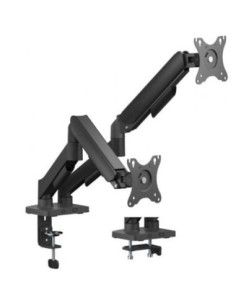 Aisens soporte para 2 monitores mesa 17-32 hasta 9 kg