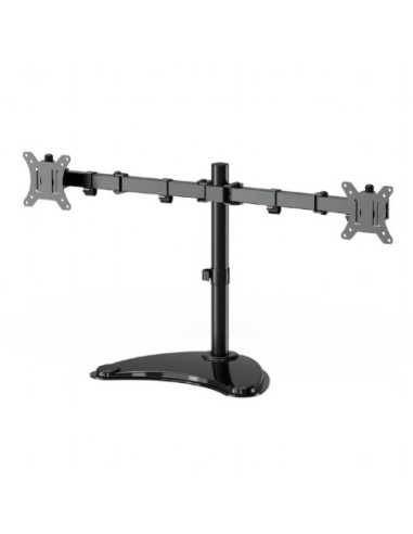 Gembird soporte de escritorio pata 2 monitores 13-32 max 8kg negro