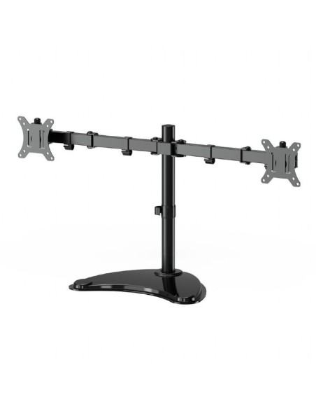 Gembird soporte de escritorio pata 2 monitores 13-32 max 8kg negro