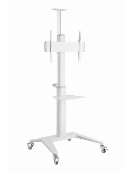 Gembird soporte de suelo para tv con ruedas 37-70 blanco