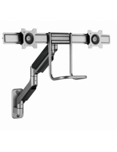 Gembird brazo de montaje de pared para 2 pantallas 17-32 hasta 8kg