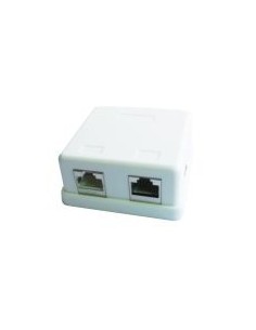 Gembird roseta de superficie 2xrj45 ftp cat5