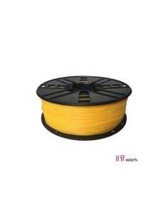 Gembird Filamento Flexible Tpe Amarillo 1.75mm 1kg