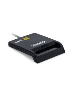Tooq lector de dni-e tqr-211b usb-c negro
