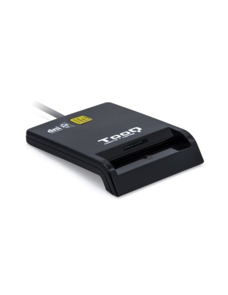 Tooq lector de dni-e tqr-211b usb-c negro