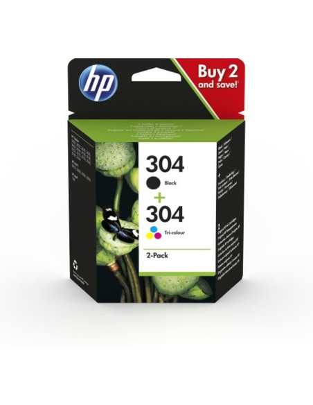 Hp Cartucho 3jb05ae Multipack Negro -Color N  304